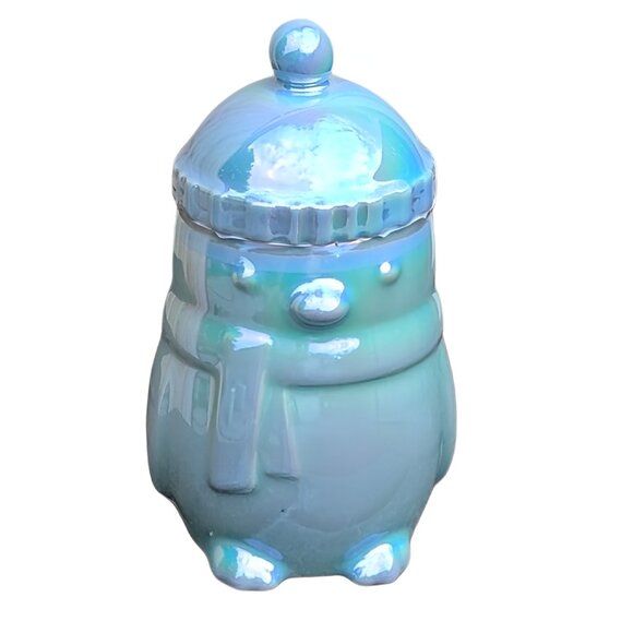 🐧 2025 Starbucks Chapter 2 Holiday Blue Iridescent Penguin Cup with Lid. NWT - Picture 9 of 9